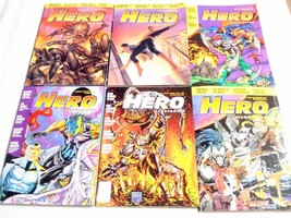 6 UnSealed Hero Illustrated Magazines  #2, #3, #6, #12, #13 1993-95 - $9.99