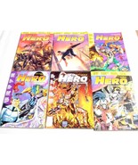 6 UnSealed Hero Illustrated Magazines  #2, #3, #6, #12, #13 1993-95 - $188.52 MXN