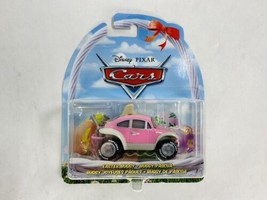 New! Disney Pixar Cars Easter Buggy Pink Die Cast Bunny Rabbit Ears 2024 - $14.99