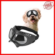 Adjustable Cooling Dog Sunglasses with Flexible Frame for Outdoor Advent... - $660.61 MXN