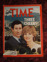 TIME magazine August 3 1981 Aug 9/81 Prince of Wales Charles Lady Diana Wedding - $6.48