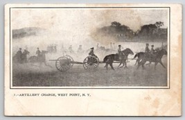 West Point NY Artillery Drill Military York No7 Postcard B50 - £15.92 GBP
