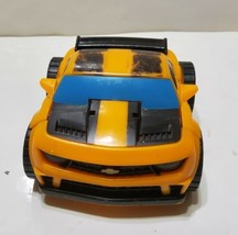 2008 Transformers Bumble Bee Camaro Pull Back Action Hasbro Tomy 3.5&quot; - £18.22 GBP