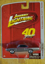 Johnny Lightning 40 Years 1970 Dodge Super Bee Silver Red - $9.99