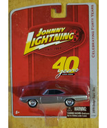 Johnny Lightning 40 Years 1970 Dodge Super Bee Silver Red - £7.85 GBP