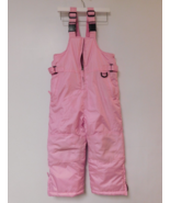 Copper Key Girls 3T  Pink Polyester Snow Ski Bibs Pants - £14.00 GBP