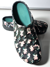 Dansko Nurse Shoes Women&#39;s Kane Clog - Green Gray Pink Camo Molded sz 41   8.5-9 - £38.69 GBP