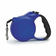 Classic Ergonomic Grip Retractable Dog Leads - 3 Sizes Blue or Red (Medium 12ft, - $17.00+