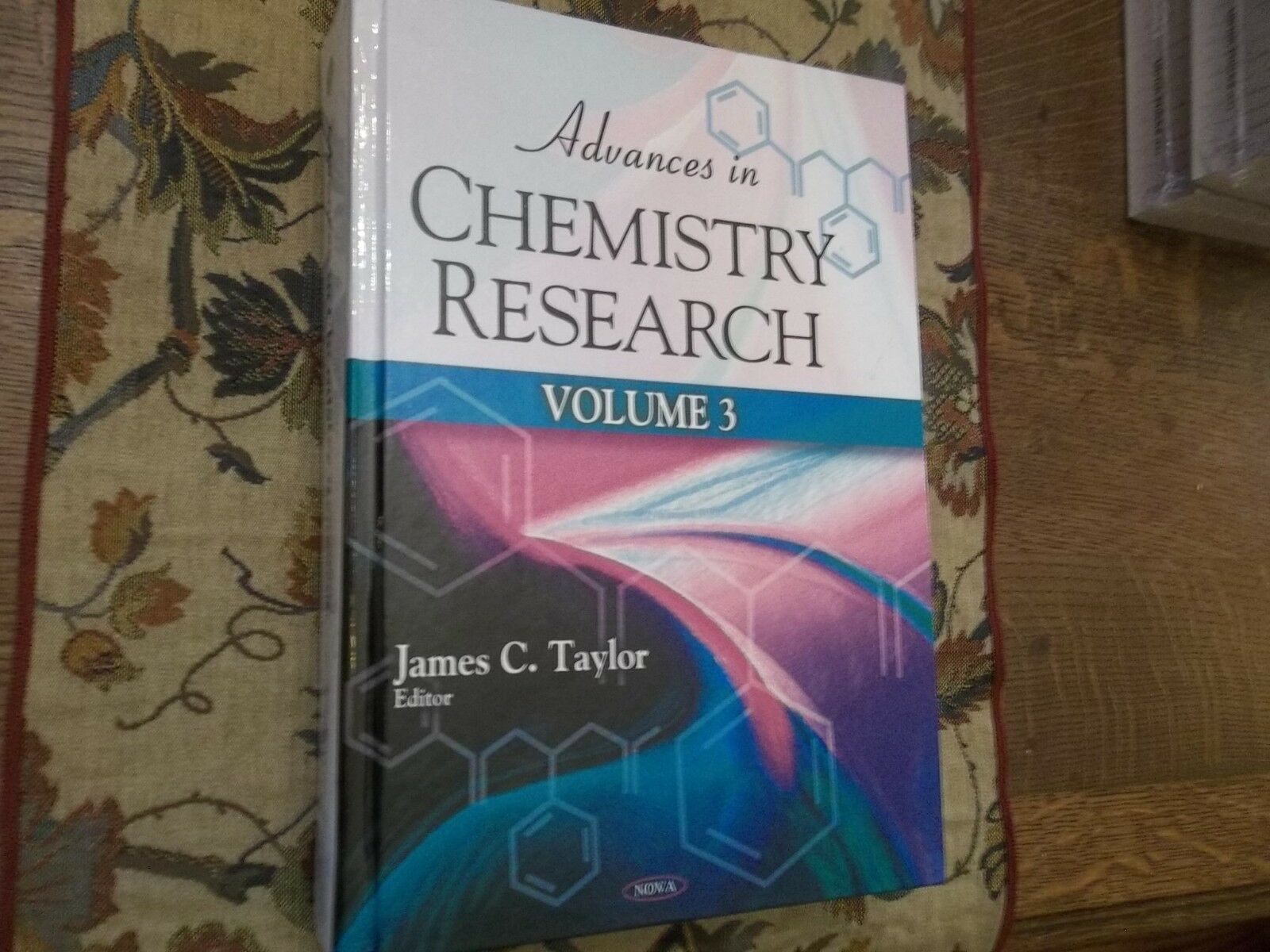 Primary image for Chemistry Research and Applications: Advances in Chemistry Research. Volume 3 HC