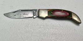 Frost Cutlery Little Coon Skinner Pocket Knife Colored Wood Handle 5 1/2" Opened - $44.99