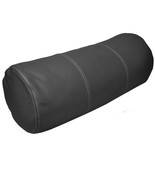 Bolster Cover Leather Cushion Pillow Soft Case Yoga Neck Roll Genuine La... - $40.00+