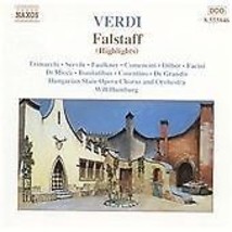 Giuseppe Verdi : Falstaff (Highlights) (Humburg, Hungarian State Opera Orch) CD  - $15.20