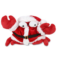 Santa Red Crab Stuffed Animal Plush Soft Toy With Santa Outfit, 12 Inch - £34.08 GBP