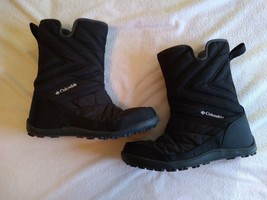 * Columbia BL5959-010 Minx Slip III Black Side Zip Lined Winter Boots Women&#39;s 4 - £21.81 GBP