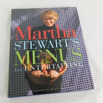 Martha Stewart&#39;s Menus for Entertaining Trade Cloth Hardback 1994 Illust... - £4.76 GBP