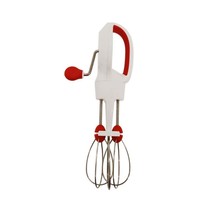 Starfrit - Manual Egg Beater, Ultra-Fast Rotary Action, Red - $23.97