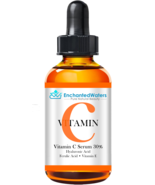 VITAMIN C 30% Facial Serum + HYALURONIC ACID + FERULIC ACID Anti-Aging G... - £10.69 GBP+