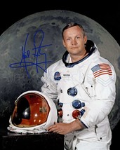 Neil Armstrong Apollo 11 Crew Signed 8x10 Glossy Photo Autographed RP Signature  - £13.58 GBP