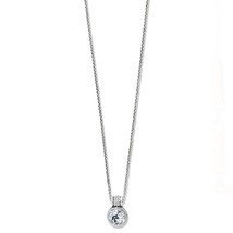 Brighton women&#39;s aurora crystal petite necklace in Silver - size One Size - $60.39