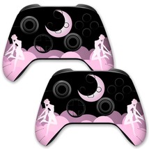 Moon Skin By Belugadesign | Anime Sailor Cute Pastel Pink Black Vinyl Decal - £30.82 GBP