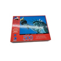 Sure-Lox Statue of Liberty USA 500 Piece Jigsaw Puzzle 40240-3 19&quot; x 14&quot; - $18.69