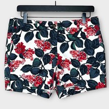 BODEN geranium floral print chino shorts size 8 summer preppy - £22.06 GBP