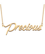 Precious Name Necklace for Best Friend Family Member Birthday Christmas ... - €13,63 EUR