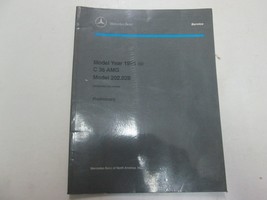 1995 Mercedes Benz C 36 202.028 Introduction into Service Prelim Manual USED OEM - $50.54