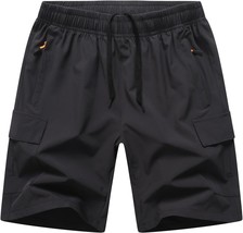 Zipper Pockets, Lightweight Athletic Shorts, Outdoor Quick-Dry Hiking Shorts—All - $29.92