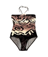 Sunflair Jutta Friemann Halter Neck One-Piece Swimsuit With Tribal Print... - $49.99 CAD