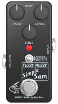 Simple Sam Fuzzy Muzzy Fuzz Guitar Effect Pedal True Bypass Astounding Tone - £22.91 GBP