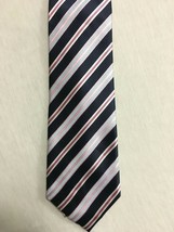NEW Croft &amp; Barrow Blue Gray Striped Tie - Never Worn - £5.31 GBP