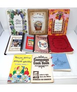 Vintage North Carolina Spiral Bound Church Family Recipe Cookbooks - Lot... - $29.95