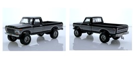 1:64 Scale Ford F-250 Lifted Off Road 4x4 Pickup Truck Diecast Model Black - £32.15 GBP