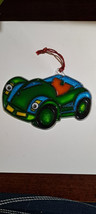 Stained glass looking car ornament window  suncatcher 4 inch acrylic - £5.50 GBP
