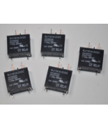Lot of 5 NEW CIT WJ1191A12VDC 25A 250VAC SPST NO RELAYS - 12VDC Coil - A... - $33.94 CAD