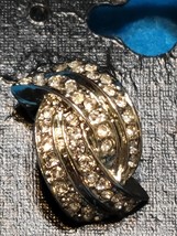 Chinese Crystal&quot;Retro Swirl&quot; earings.C.1995(untouched) - $15.00