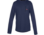 Wrangler Men&#39;s Heavy Weight Moisture Wicking Waffle Thermal Top, Navy Si... - $15.83