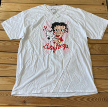 betty boop NWT $26.90 women’s Betty heart t Shirt Size 2X White D1 - £12.78 GBP