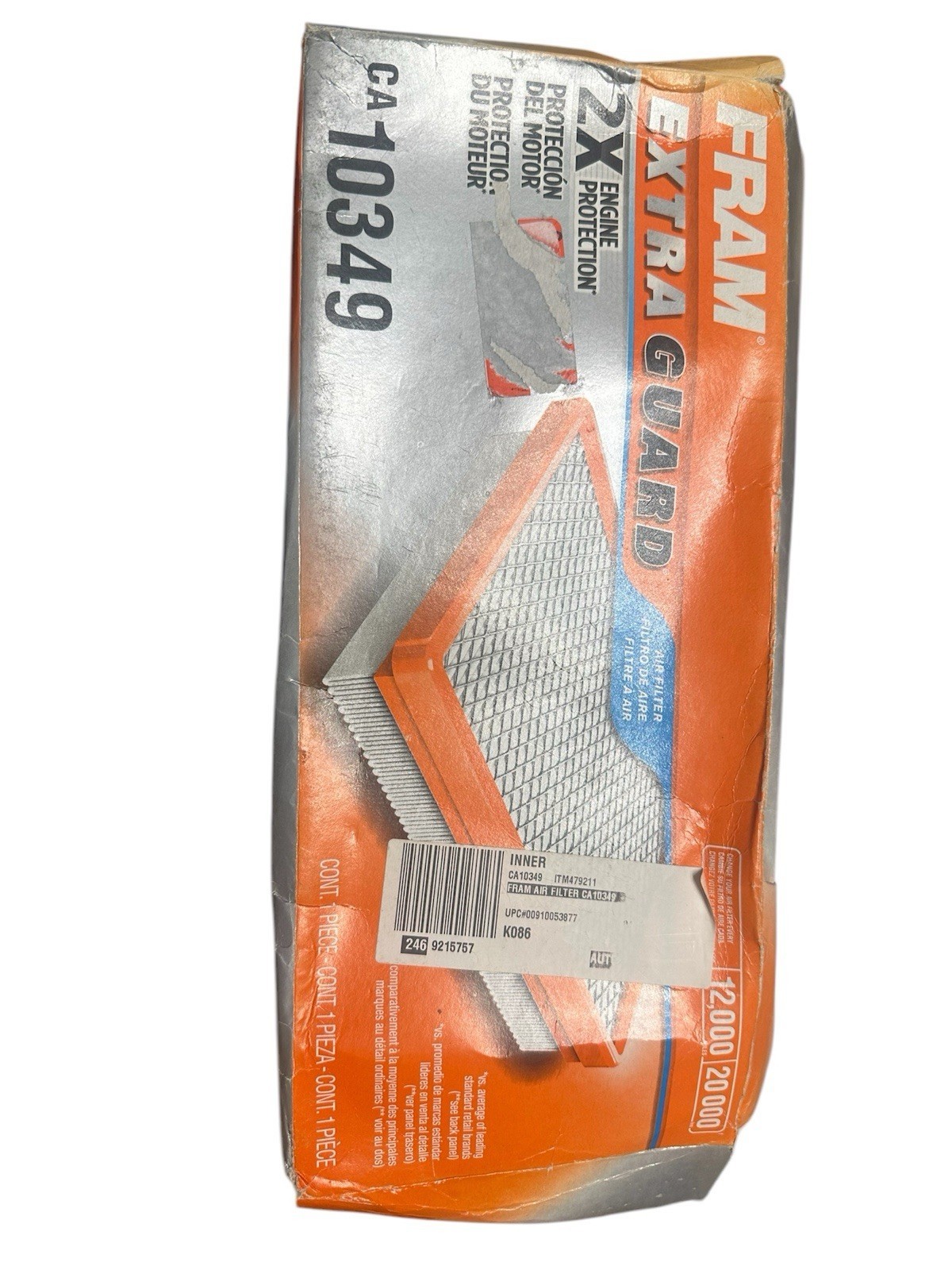 Air Filter Fram CA10349 - $2.70