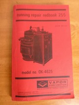 1975 Vapor Steam Generator Running Repair Redbook - Model OK-4625 - Manual - £11.76 GBP