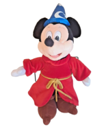 Fantasia Mickey Mouse Disney World Parks 17&quot; Plush Sorcerers Apprentice ... - $13.98