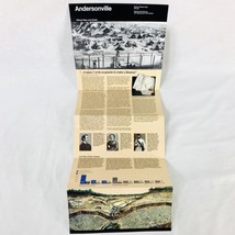 Civil War Battlefields Brochure Map Andersonville Camp Sumter Georgia So... - $6.62