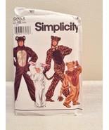 SIMPLICITY SEWING PATTERN COSTUMES 9983 BB CHILD  2-12 ~ LION BEAR BUNNY... - $174.69 MXN