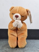 TY Beanie Babies Hope Bear Beanbag Plush Stuffed Animal Teddy Praying VTG 1999 - £4.63 GBP