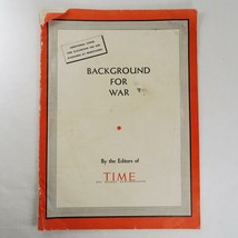 Background for War 1939 Time Magazine Complimentary Reprint WWII Journalism - $29.70
