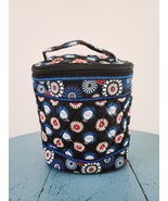 Vera Bradley Night Owl 2008 Travel Make-up/ Cosmetics Bag - $316.65 MXN