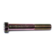 9/16&quot;-18 x 4&quot; Zinc Plated Grade 8 Steel Fine Thread Hex Cap Screws HCS8-353 - £17.51 GBP