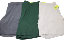 Men’s All In Motion Cargo Golf Shorts Lot of 3 Size 40 NWT Green &amp; Gray - £31.05 GBP