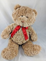 Carters Bear Plush Tan 16 Inch Prestige Stuffed Animal toy - $8.95